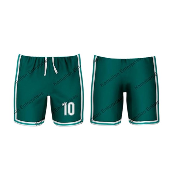 Stylish Soccer Shorts Green Color for Match and Practice Use Manufacturers, Suppliers, Exporters in USA (United States)